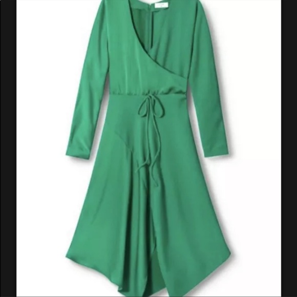 Cushnie Dresses Cushnie For Target Womens Wrap Dress Emerald Green Size 6 Poshmark